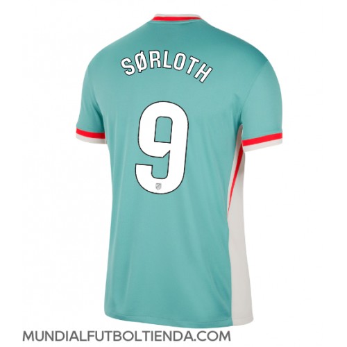 Camiseta Atletico Madrid Alexander Sorloth #9 Segunda Equipación Replica 2024-25 mangas cortas